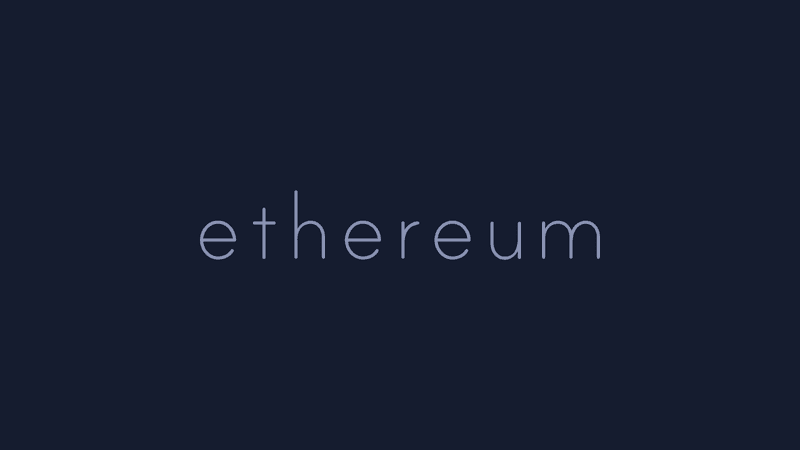 Слово-логотип ETH (фиолетовый)